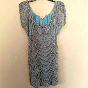 Stretchy bodycon off shoulder dress